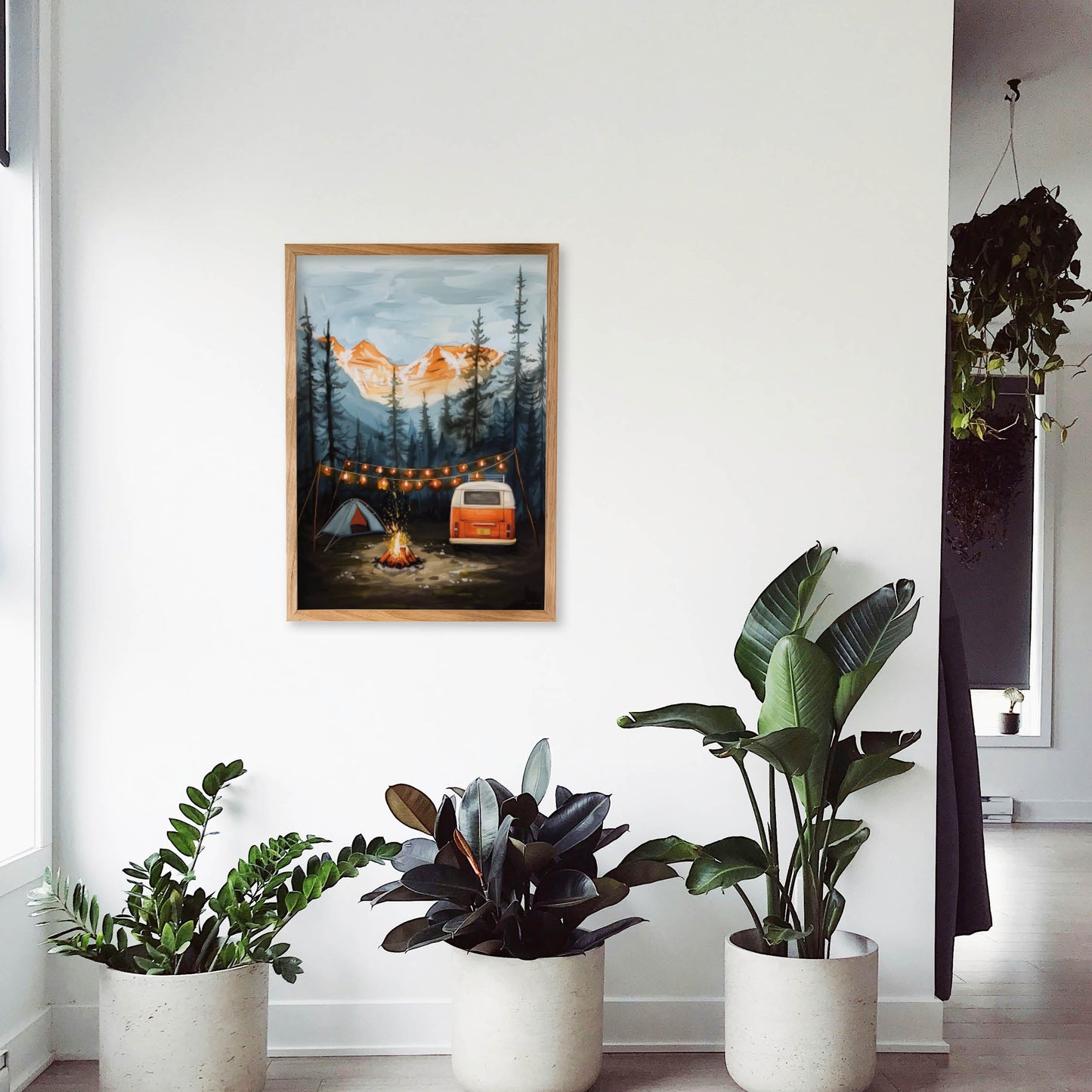 Plakat - camping