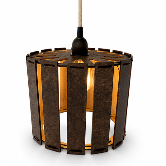 Loftlampe i træ - spisebordslampe - Aura