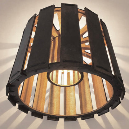 Loftlampe i træ - spisebordslampe - Aura