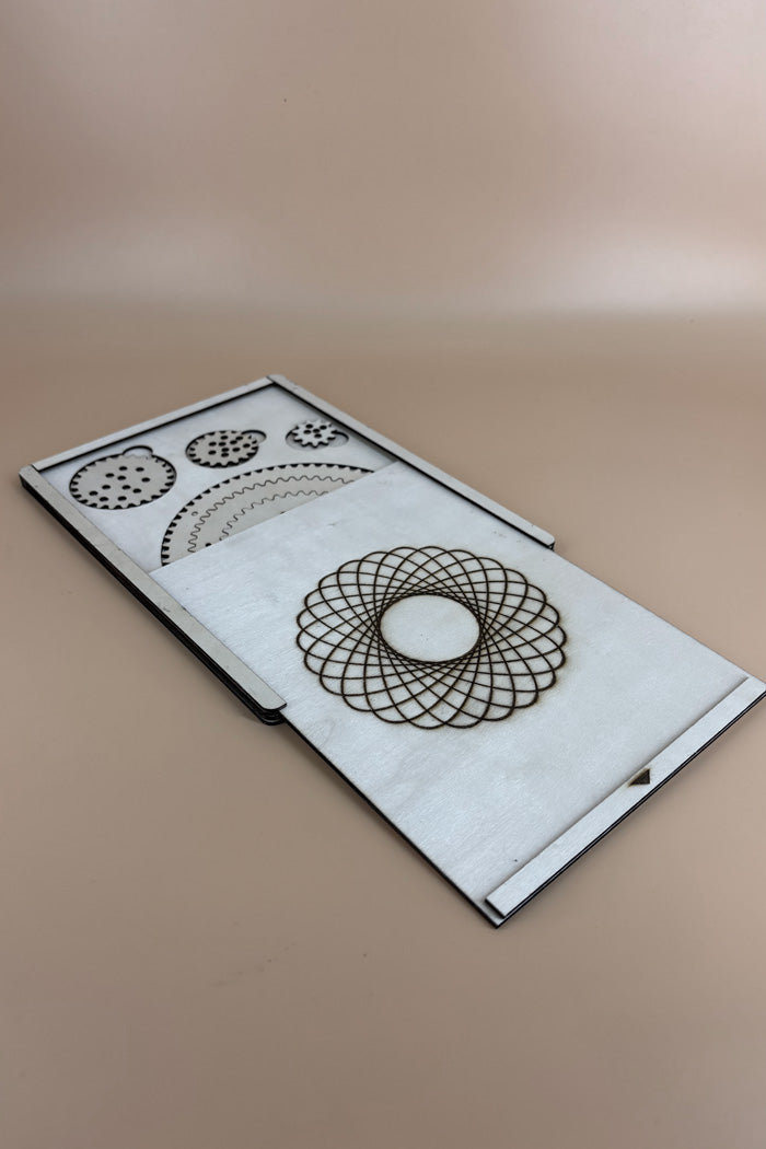 Spirograph i træ